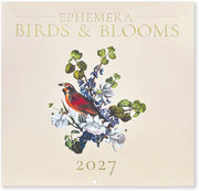 2027 Birds & Blooms Wall Calendar - Exclusive