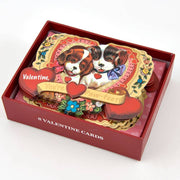 Puppy Dog Valentine's Set of 8
