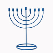 Modern Metal Menorah