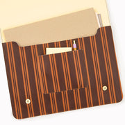Chocolate Stripe Paper Wasp Folio