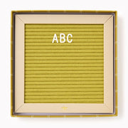 Sand Paper Wasp Mini Letterboard