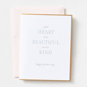 Beautiful Heart Mother's Day Card