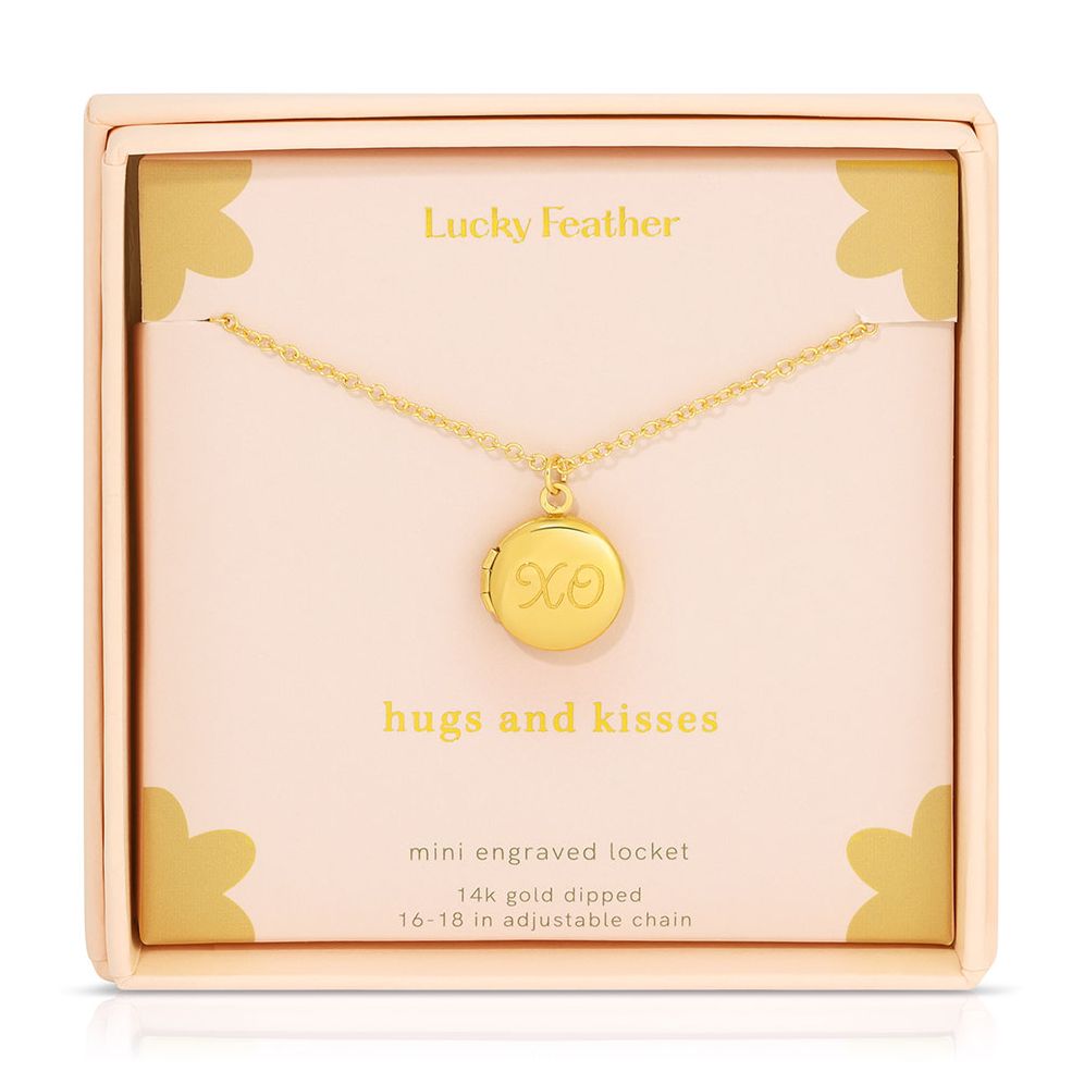Mini "XO" Engraved Locket