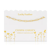 Charm Garden - PaperClip Chain- Gold