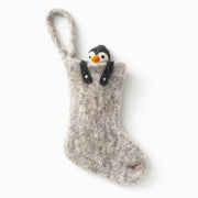 Mini Gray Critter Stocking