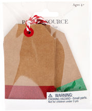 Red/Green Glitter Gift Tags