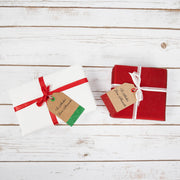 Red/Green Glitter Gift Tags