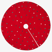 Red Dot Tree Skirt
