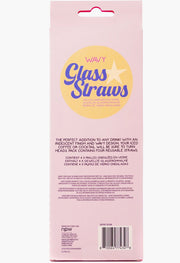 Wavy Glass Straws