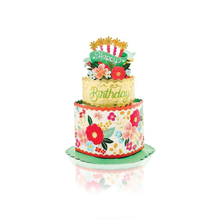 Blooming Cake Pop-up Birthday Card