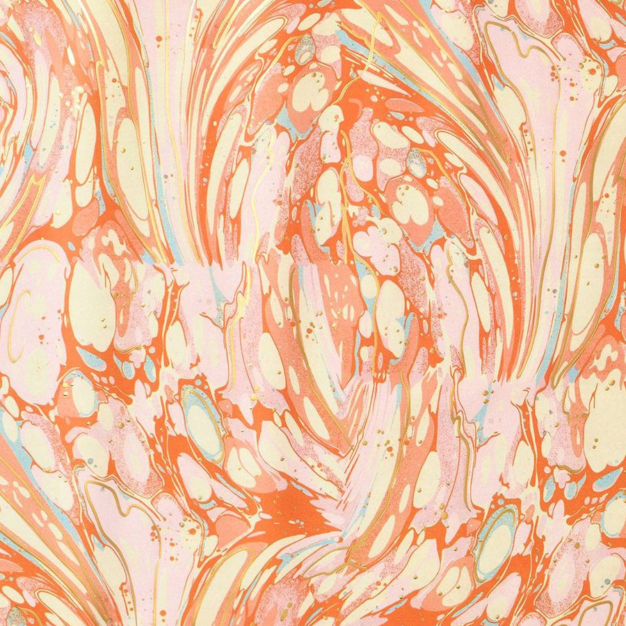 Pink Tones Marble Stone Wrapping Paper
