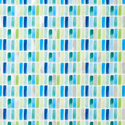 Blue & Green Tile Stone Wrapping Paper