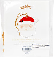 Santa Pom Gift Tags Set/10