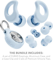 CURVD - Everday Earplugs - Light Blue