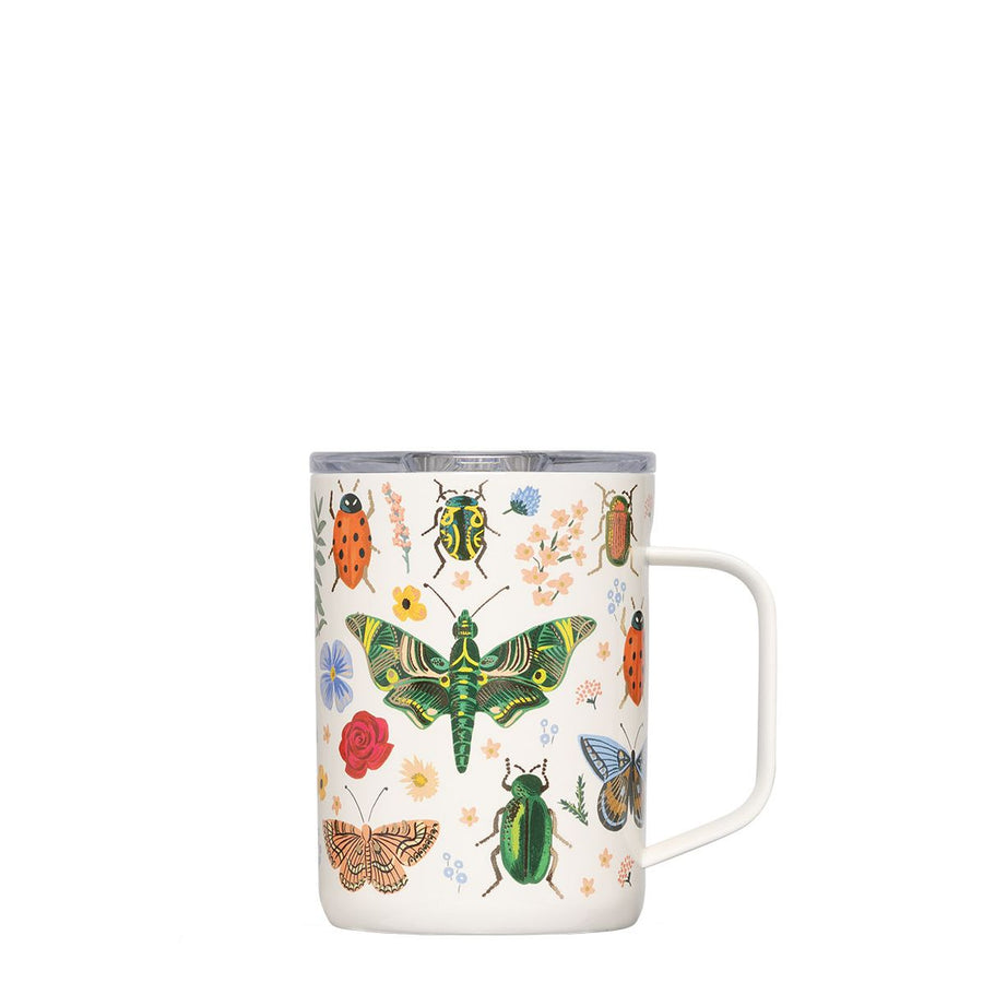 Mug Corkcicle x Rifle Paper Curio Cream 16 Oz