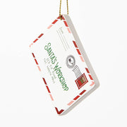 Santa Mail Ornament