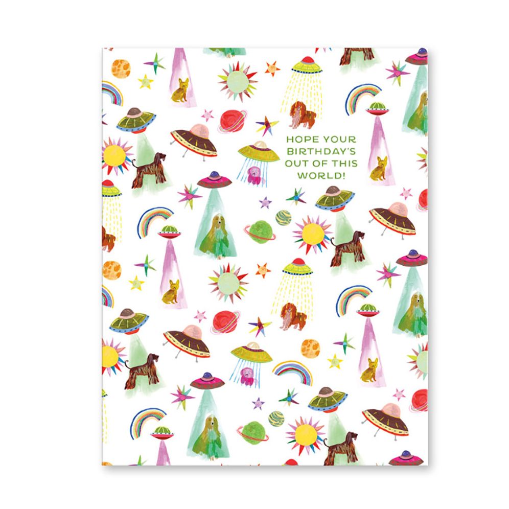 Out of This World Birthday Card