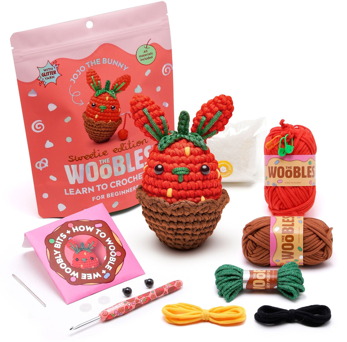 Jojo the Bunny Sweets Learn to Crochet Kit
