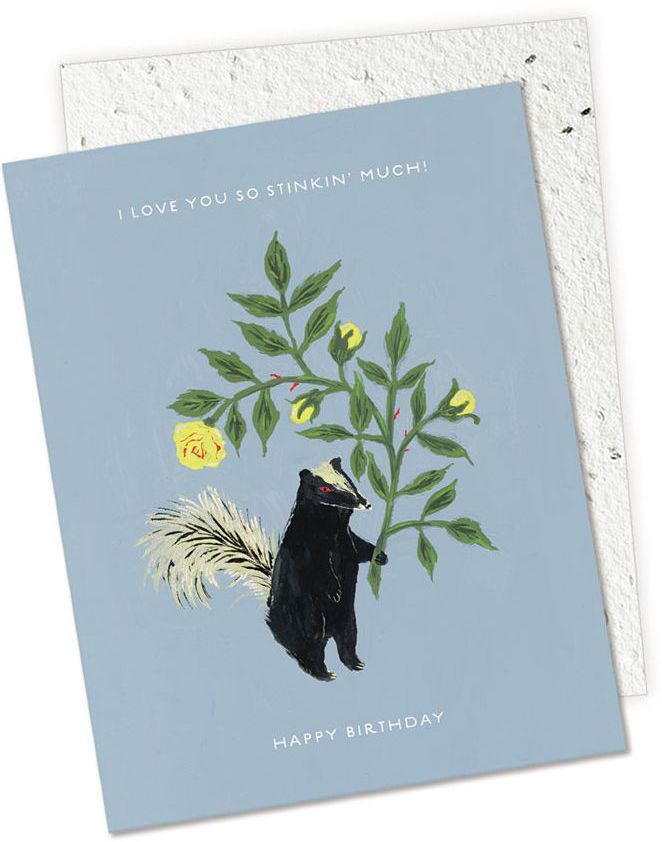 Stinker Birthday Card