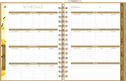 2026-2027 Seedlings Lemons 17 Month Hardcover Weekly/Monthly Planner
