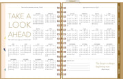 2026-2027 Seedlings Butterflies 17 Month Hardcover Weekly/Monthly Planner
