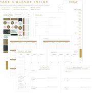 2027 On the Bright Side Peaceful View Weekly Planner