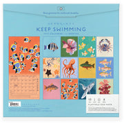 2027 Seedlings Keep Swimming Wall Calendar
