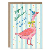 Silly Goose Birthday Card
