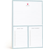 Today Maybe Tomorrow Notepad by E. Frances Paper