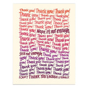 Can't Thank You Enough Card