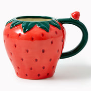 Novelty Ceramic Mug, Strawberry