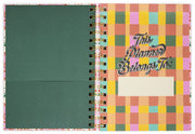 2026-2027 Bando 17 Month Medium Planner, Pink Tile Floral