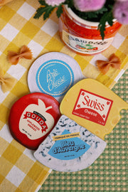 Coaster Set, Cheese