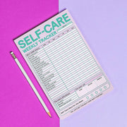 Self-Care Weekly Tracker Knock Knock Pad