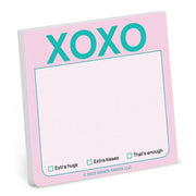 XOXO Knock Knock Sticky Notes (Pastel Version)