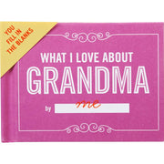 What I Love About Grandma Journal