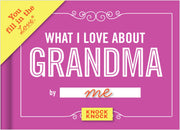 What I Love About Grandma Journal