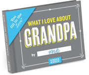 What I Love About Grandpa Book