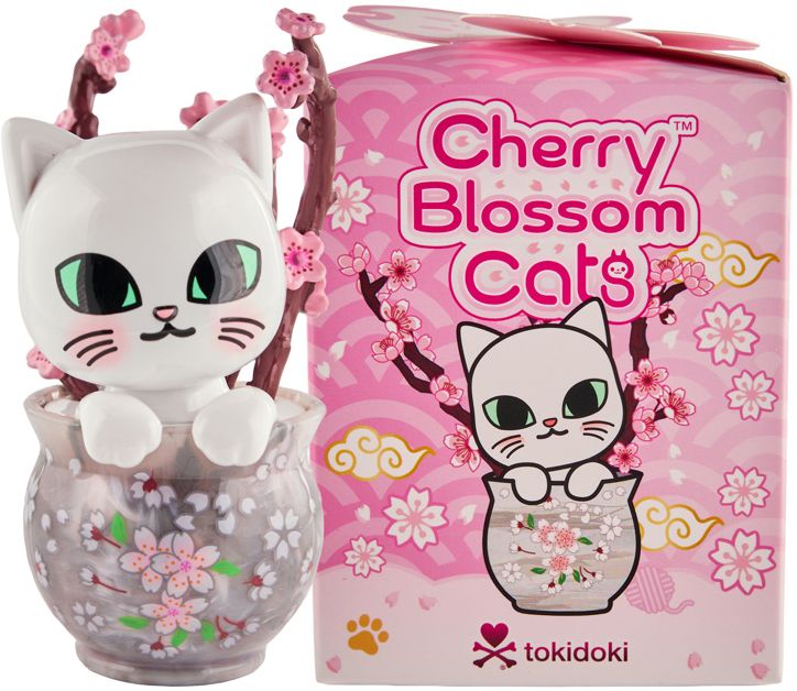Cherry Blossom Cats