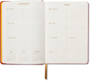 2026-2027 Embroidered Lucky Cat Weekly Desk Planner