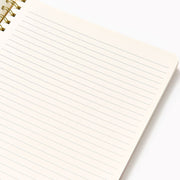 Paper Wasp Floral Checker Baxter Notebook