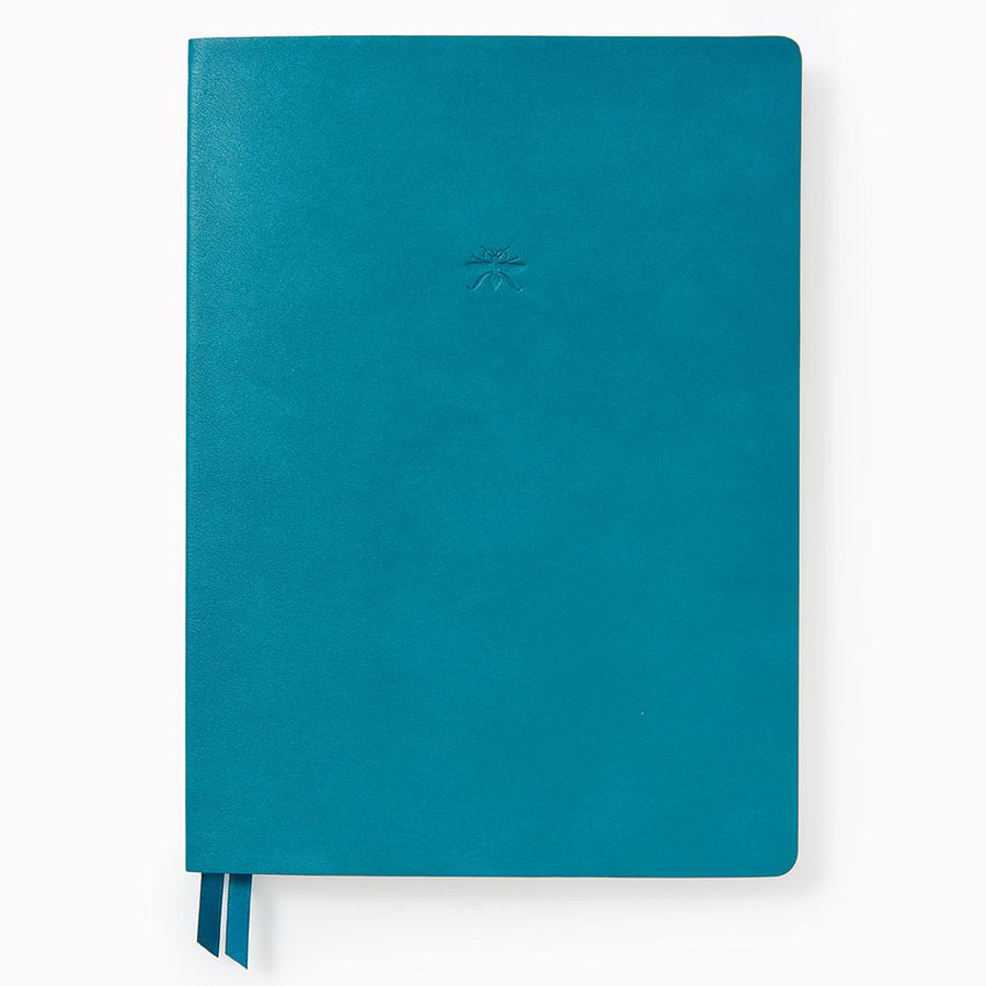 Teal Paper Wasp LG Undated Planner