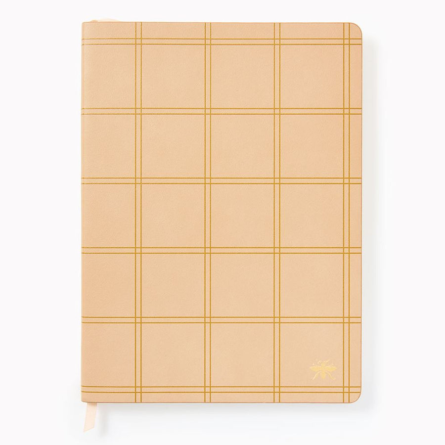Sand Grid Paper Wasp LG Lined Journal