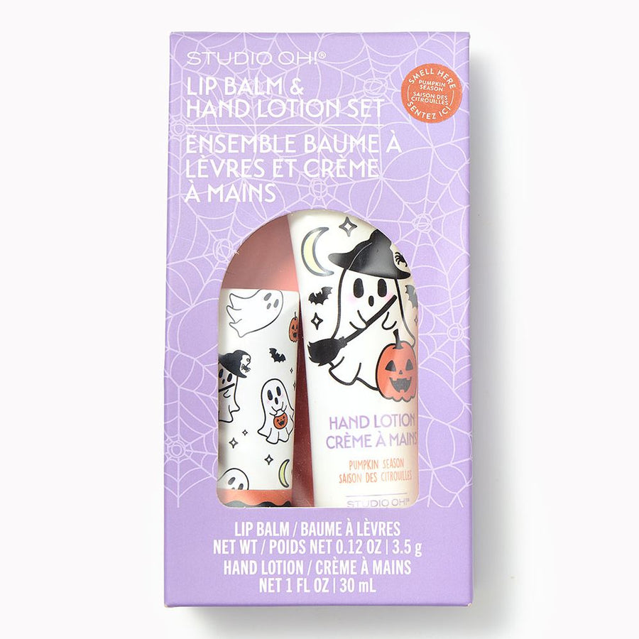 Spellbinding Halloween Lip Balm and Hand Lotion Set