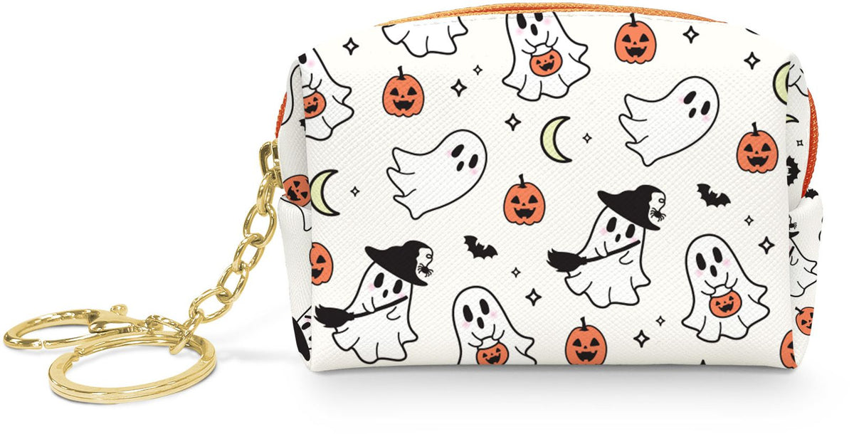 Spellbinding Halloween Key Chain Pouch