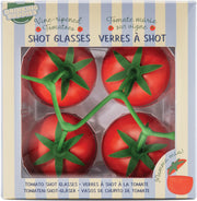 Italian Summer Tomato Vine Ripened Shots Set of 4