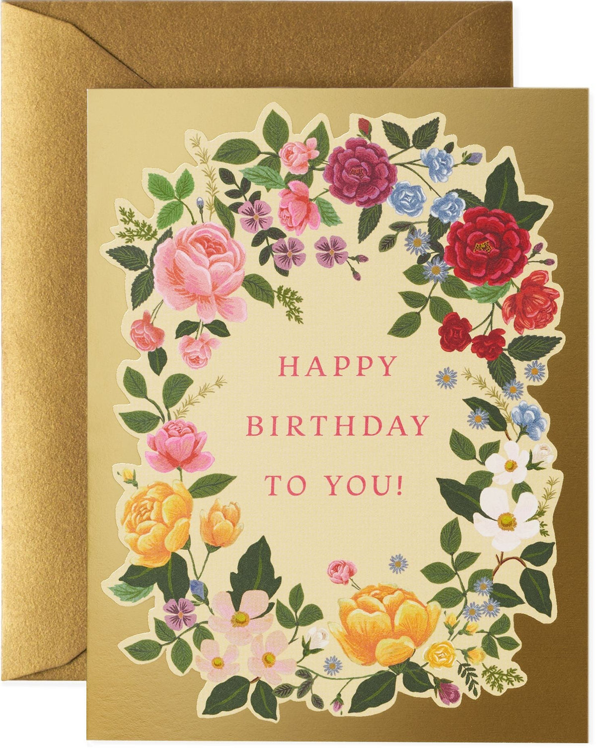 Botanical Birthday Card