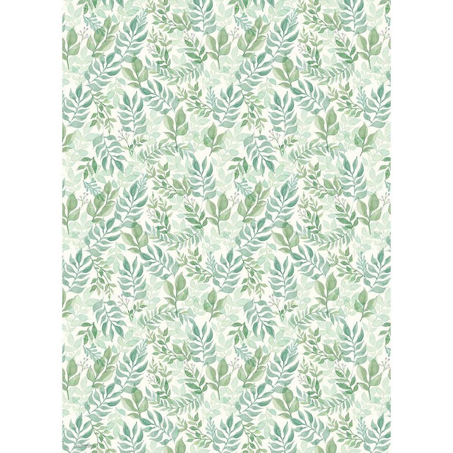 Watercolor Garden Wrapping Paper