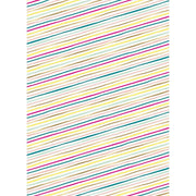 Diagonal Stripe Stone Wrapping Paper