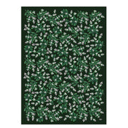 Evergreen Mistletoe Flat Wrap
